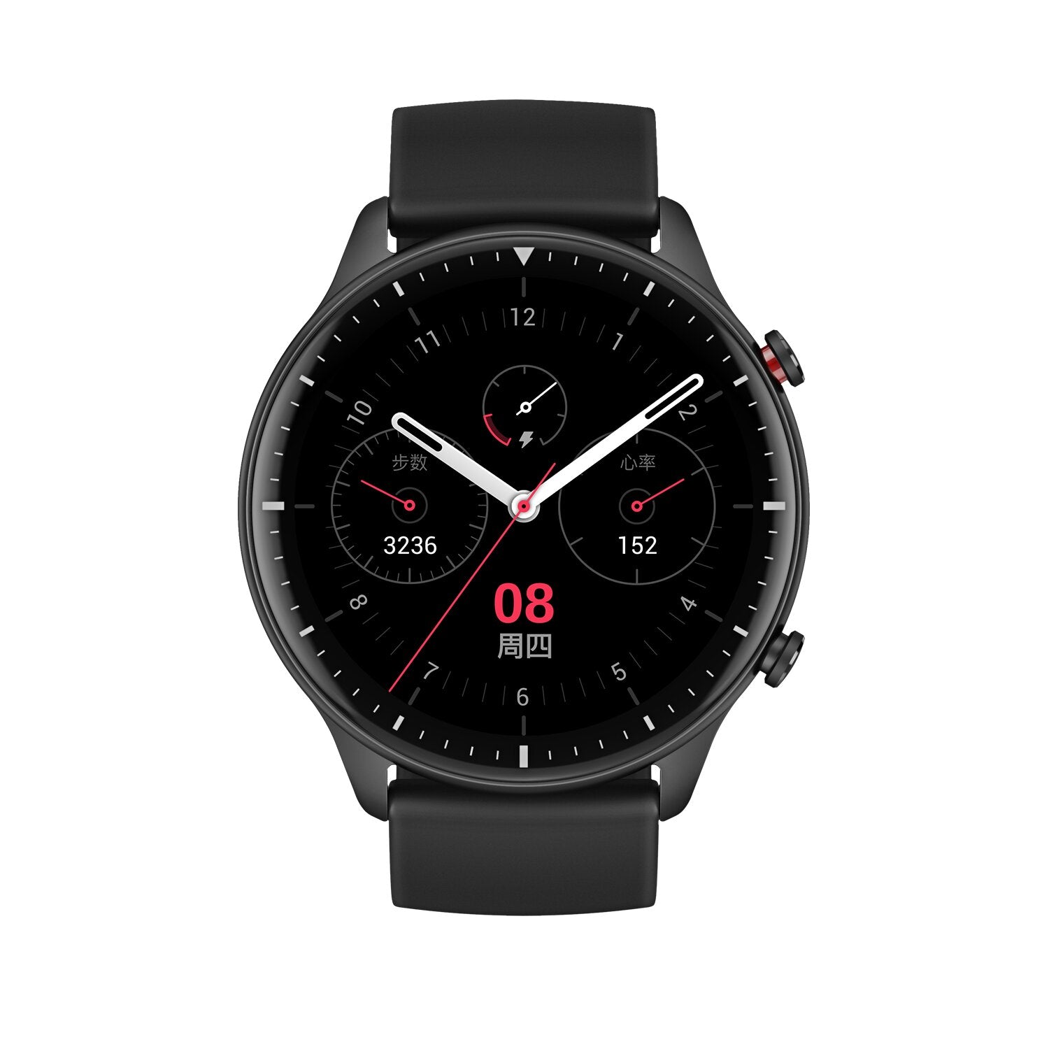 Amazfit GTR 2WearablesAmazfit GTR 2 A new classic essential Key Features: Blood-oxygen Saturation Measurement. Sleep Quality Monitoring Heart Rate Monitoring Music Storage and Playback 3D Curved Bezel-less Design. The Amazfit GTR 2’s integrated design con
